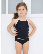 子供用水着 女の子 キッズ水着 ジュニア水着 シンプル 無地 スクール セパレート タンキニ かわいい 110 120 130 140 150 160 170