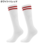 サッカーソックス ハイソックス ストッキング 子供 大人 キッズ ジュニア レディース メンズ ロング靴下 フットサル スポーツ