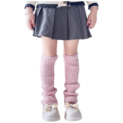 レッグウォーマー ルーズソックス 40cm キッズ 子供用 子ども ピンク バリエーション画像