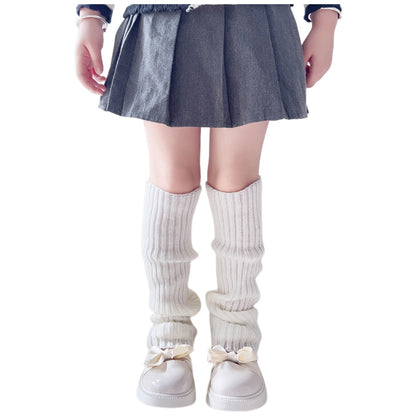 レッグウォーマー ルーズソックス 40cm キッズ 子供用 子ども ホワイト バリエーション画像