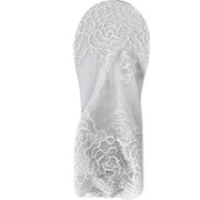 クルーソックス 靴下 レース レディース 女性 婦人 滑り止め バラ フラワー 花柄 シアーソックス 可愛い おしゃれ ファッション雑貨
