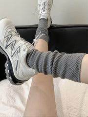 クルーソックス ハイソックス レディース 女性 婦人 靴下 くつ下 ふくらはぎ丈 メッシュ 無地 単色 シンプル かわいい おしゃれ カジュアル