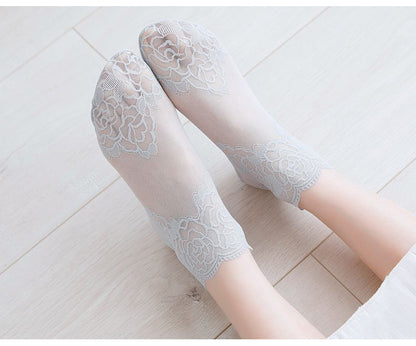 ショートソックス 3足セット 靴下 レディース 女性用 レース 商品画像2