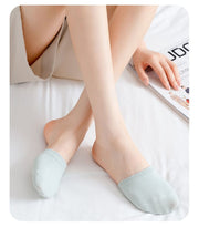ハーフソックス つま先だけ レディース 靴下 フットカバー インナーソックス 靴擦れ防止 パンプスイン 重ね履き 滑り止め 薄手