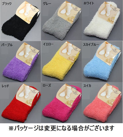 レディース靴下 もこもこ クルーソックス 靴下 ソックス ルームソックス 商品画像5