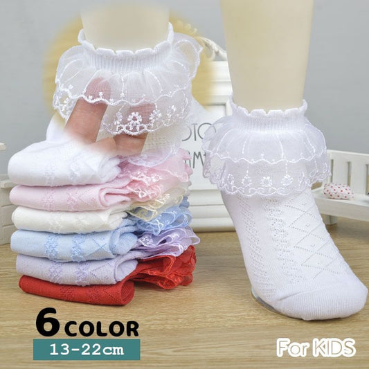 靴下 ショートソックス キッズ 子供用 女の子 くつ下 商品画像