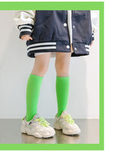 ハイソックス かかとなし 子供 キッズ 女の子 男の子 靴下 ロング ニーハイ 通気性 リブ 無地 シンプル カジュアル 春夏秋冬