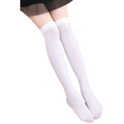 靴下 ハイソックス 子ども用 キッズ ベビー ジュニア 女の子 ロング 膝上 単色 無地 カラフル ヘビロテ カラバリ豊富