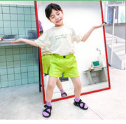 靴下 ソックス クルーソックス こども キッズ ジュニア 無地 シンプル パステルカラー 幼児 小学生 男女兼用 男の子 女の子