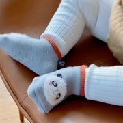 靴下 ショートソックス くるぶし丈 ベビー キッズ 子供用 女の子 男の子 くつ下 滑り止め 暖かい あったか アニマル 動物 うさぎ くま ペンギン キュート かわいい カジュアル おしゃれ お出かけ 普段使い お出かけ 男児 女児