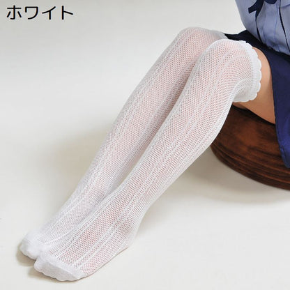 ハイソックス かかとなし 子供 キッズ ジュニア 女の子 商品画像5