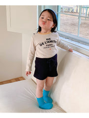 クルーソックス 靴下 くつ下 子供用 キッズ ベビー 女の子 男の子 無地 リブ シンプル カジュアル 可愛い おしゃれ 単色 普段使い デイリー レッグウェア カラバリ豊富