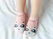 靴下 ベビー 赤ちゃん アンクレットソックス 子供用 くつ下 キッズ 男の子 女の子 ショート丈 滑り止め付き ルームソックス アニマル クマ リス 可愛い おしゃれ