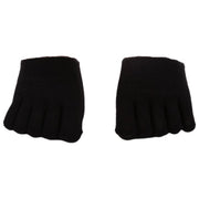 5本指 ハーフソックス 単品 レディース 靴下 フットカバー つま先だけ パンプスイン インナーソックス フットウエア 女性用 無地 ホワイト ブラック ピンク ブルー