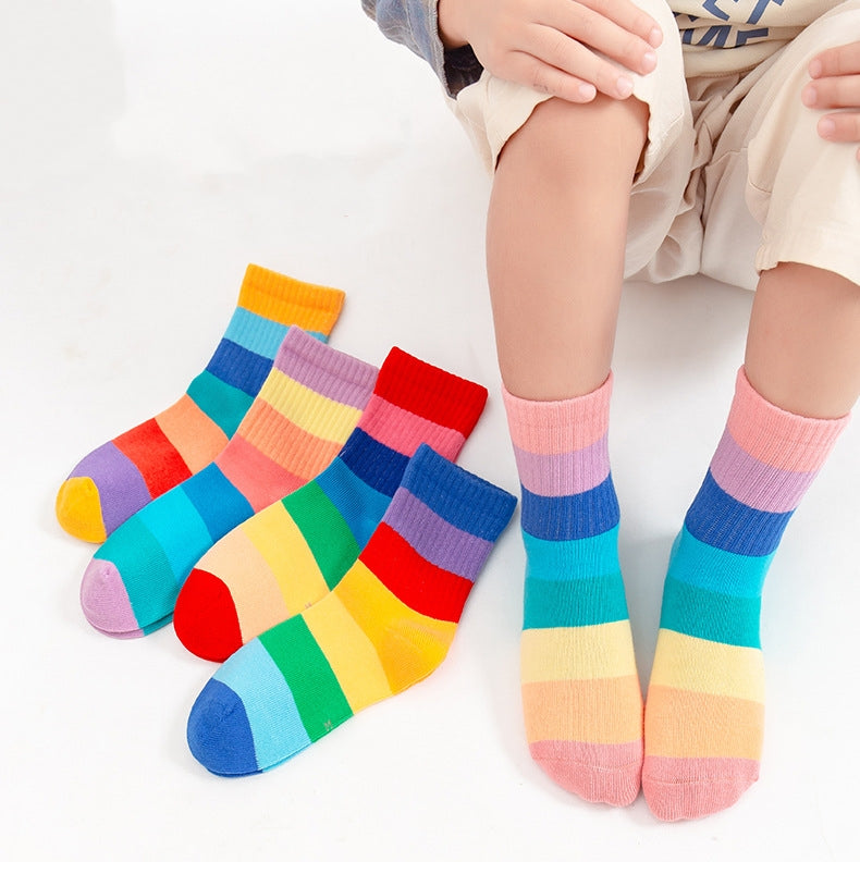 靴下 クルーソックス 5足セット 子供用 キッズ 男の子 商品画像2