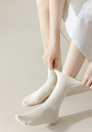 靴下 クルーソックス レディース 重ね履き インナーソックス くつ下 薄手 吸汗 防臭 通気性 無地 シンプル 春 夏 秋 冬