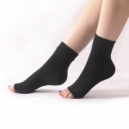靴下 ソックス ショート オープントゥ つま先なし レディース 商品画像2