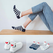 ショートソックス くるぶしソックス アンクルソックス レディース 女性用 靴下 くつ下 くるぶし丈 ハート かわいい カジュアル 普段使い デイリー お出かけ