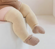 ハイソックス ベビー 新生児 キッズ 靴下 ソックス クマ かわいい 可愛い おしゃれ シンプル 防寒 秋 冬 お出かけ