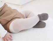 ハイソックス ベビー 新生児 キッズ 靴下 ソックス クマ かわいい 可愛い おしゃれ シンプル 防寒 秋 冬 お出かけ