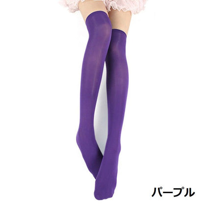 オーバーニーソックス ニーハイソックス ハイソックス レディース 女性 靴下 商品画像5