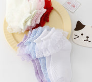 ショートソックス 靴下 くつ下 キッズ 子供 ベビー 赤ちゃん 女の子 クルーソックス レース フリル かわいい おしゃれ キュート ガーリー シンプル 入学式 入園式 発表会 卒園式 フォーマル プレゼント 無地 単色 白 黄 ピンク 青 紫 青