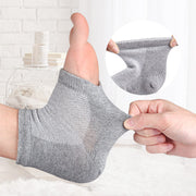 かかとソックス かかとケア 靴下 つま先なし レディース メンズ 男女兼用 オープントゥ フットケア シリコン くつ下 踵カバー かかとサポーター 足ケア用品 乾燥対策 カサカサ対策 ナイトソックス