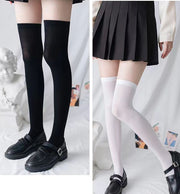 ニーハイソックス ハイソックス クルーソックス レディース 女子高生 学生 靴下 くつ下 オーバーニー 膝上 ひざ下 52cm丈 38cm丈 28cm丈 伸縮性 シンプル 無地 単色 カジュアル デイリー 女性用 婦人用 くつした