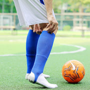 サッカー用ストッキング 両足用 男女兼用 メンズ レディース 無地 ソックス 靴下 スポーツ 野球 フットサル アウトドア 運動 ユニセックス 男性用 女性用 白 黒 オレンジ 赤 緑 青