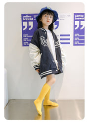 ハイソックス キッズ ジュニア 女の子 男の子 靴下 くつ下 かかとなし 膝下 無地 単色 シンプル かわいい おしゃれ お出かけ