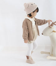 クルーソックス クルーショート丈 ベビー キッズ 子ども 赤ちゃん 新生児 男の子 女の子 裏起毛 あったか クマ ナチュラル アースカラー 靴下くつ下 おしゃれ かわいい 秋 冬 カジュアル 0歳 1歳 2歳 3歳 4歳 5歳 8cm 10cm 12cm 14cm まとめ買い カーキ マスタード グレー 灰 ブラウン 茶 ブルー ボーイズ ガールズ 男児 女児 園児 小学生