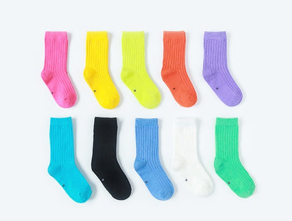 靴下 クルーソックス カラーソックス キッズ ベビー ジュニア 商品画像5