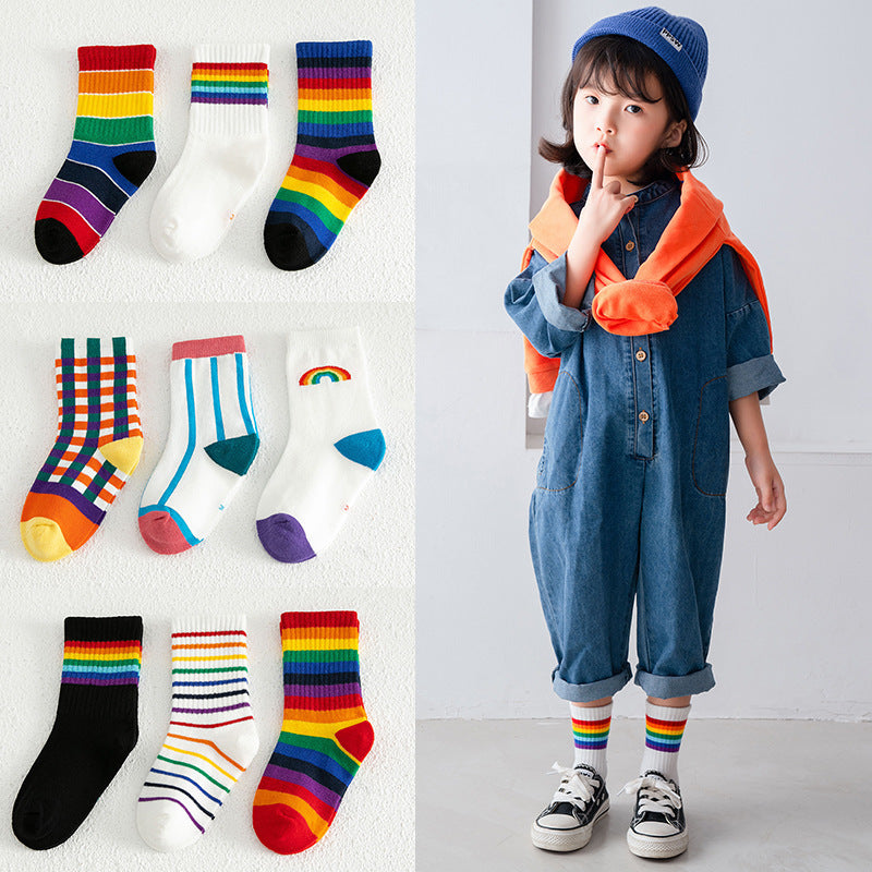 靴下 クルーソックス 3足セット キッズ 子ども 男の子 商品画像2