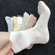 クルーソックス ソックス 靴下 レディース 女性 くつ下 クルー丈 レッグウェア 無地 シンプル かわいい おしゃれ カジュアル