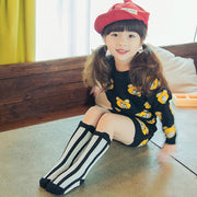 靴下 ソックス ハイソックス ロング 子供用 子供 キッズ ベビー 男の子 男児 女の子 動物 ボーダー 黒 おもしろ おしゃれ 可愛い 0～6歳