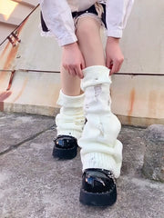 レッグウォーマー レディース 女性 レッグウェア ルーズソックス風 ロング丈 長め ゆったり ボリューム 冷え対象 カジュアル おしゃれ