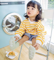 ルームソックス ショートクルー丈 ベビー 赤ちゃん キッズ 子供 女の子 男の子 靴下 滑り止め 可愛いマスコット 通気性 吸汗