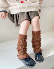 レッグウォーマー 左右セット 30cm 40cm 50cm 子ども 子供 キッズ ジュニア 女の子 女児 あったか 防寒 寒さ対策 ふくらはぎ カラバリ豊富