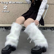 レッグウォーマー フェイクファー レディース 女性用 レッグウェア ロング ショート ふわふわ 暖かい あったか 防寒 寒さ対策 可愛い おしゃれ コスプレ 仮装