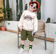 クルーソックス 5足セット クルー丈 キッズ 子ども ベビー 赤ちゃん 靴下 くつ下 レッグウェア 水玉 ドット ボーダー しましま 王冠 花 フラワー 牛 おしゃれ かっこいい かわいい カラフル カジュアル お出かけ 通園 通学 黒 白 緑 黄 茶 赤 青