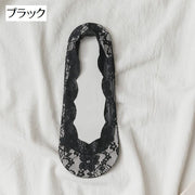 フットカバー 靴下 ソックス ショート丈 カバーソックス 総レース レディース 婦人用 女性用 レーシー 花柄 おしゃれ かわいい 上品 エレガント カラバリ豊富