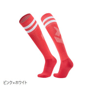 サッカーソックス サッカーストッキング 靴下 スポーツソックス スポーツ靴下 メンズ 男性 レディース 男女兼用 ハイソックス ロング丈 ライン 運動 アウトドア ジョギング ランニング 球技 カジュアル おしゃれ かっこいい 履きやすい ピンク 白 赤 青 黒
