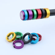 グリップリング 単品 1個 自転車用 おしゃれ アレンジ 固定 ロックリング 固定リング ハンドルグル 自転車ハンドル かわいい かっこいい アクセサリー カスタマイズ