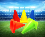 カラーコーン 10個セット マーカーコーン 三角コーン スポーツ用品 サッカー フットサル トレーニング 練習 目印 コース取り