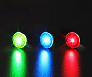スポークライト ホイールライト 単品 1個 自転車用 ボタン電池式 LED 防水 クリップ 光る タイヤ 夜間走行 事故防止 追突防止 安全 サイクリング