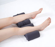 足枕 足まくら 挟む 足置き 2way フットピロー 膝枕 太もも ゴムバンド付き 低反発 横向き寝 仰向き寝 ファスナー カバー洗える 足の疲れ クッション 寝具 睡眠時 就寝 妊婦 リラックス 脚枕