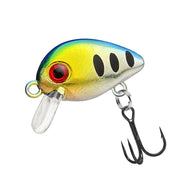 ミノールアー 10本セット 釣り具 疑似餌 小型 魚型 ケース付き ファットボディ ハードプラグ リップ付き フローティング ルアーフィッシング アウトドア