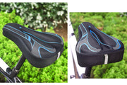 サドルカバー シートカバー 自転車 クッション ソフトパッド 衝撃吸収 3D立体 反射材 マウンテンバイク ロードバイク クロスバイク クール お洒落 柔らかい フィット スリム