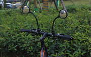 自転車用ミラー 1ペア 計2個 バックミラー サイドミラー サイクルミラー ハンドルバー用 安全対策 後方確認 後付け ロードバイク クロスバイク