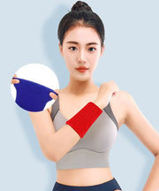 リストバンド 単品 1個 片手用 男女兼用 レディース メンズ 手首サポーター パイル生地 タオル地 汗止め 吸汗 通気性 シンプル 無地 単色 スポーツ 運動 テニス バスケットボール